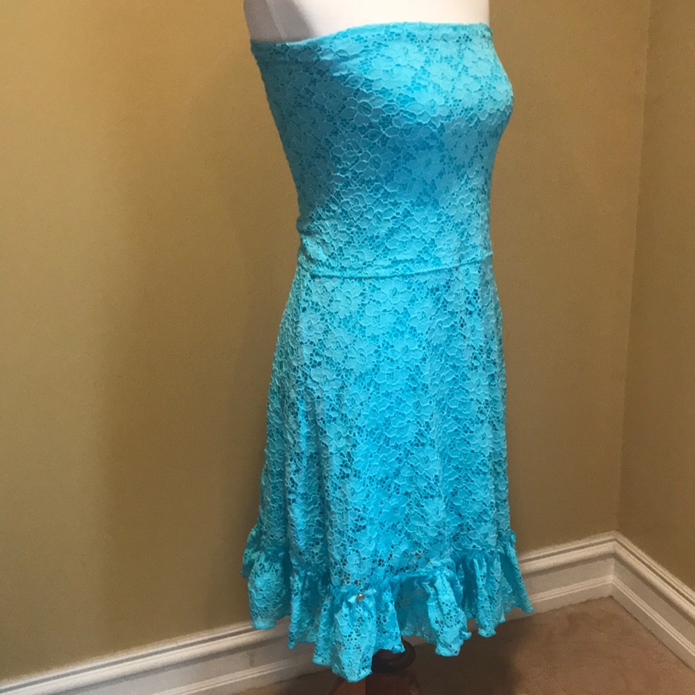 Beautiful lace Betsey Johnson swim cover-up/dress